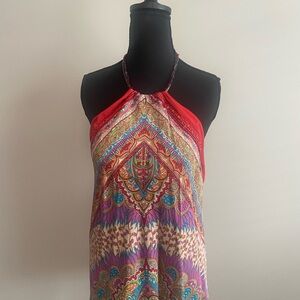 Mango Multicolor Patterned Top in Silk
